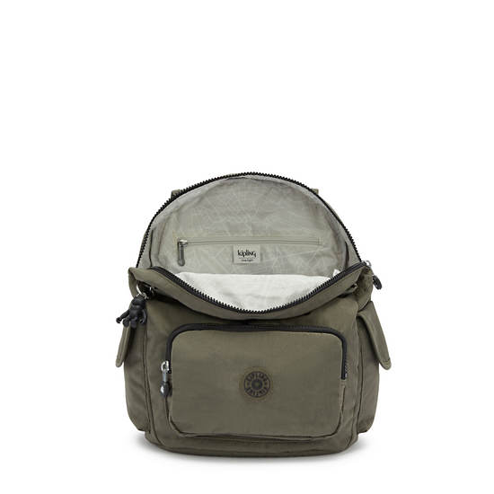 Sacs À Dos Kipling City Pack Small Vert | FR 1707UZ